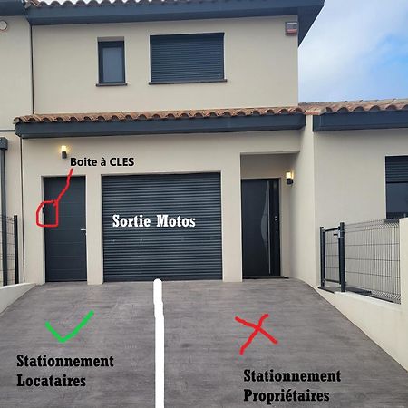 Studio Vue Montagne Rivesaltes Esterno foto