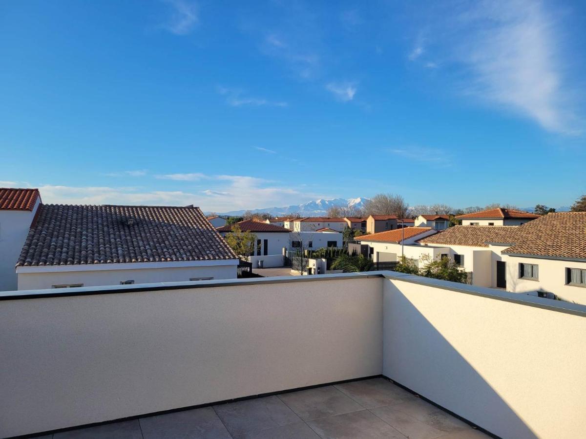 Studio Vue Montagne Rivesaltes Esterno foto