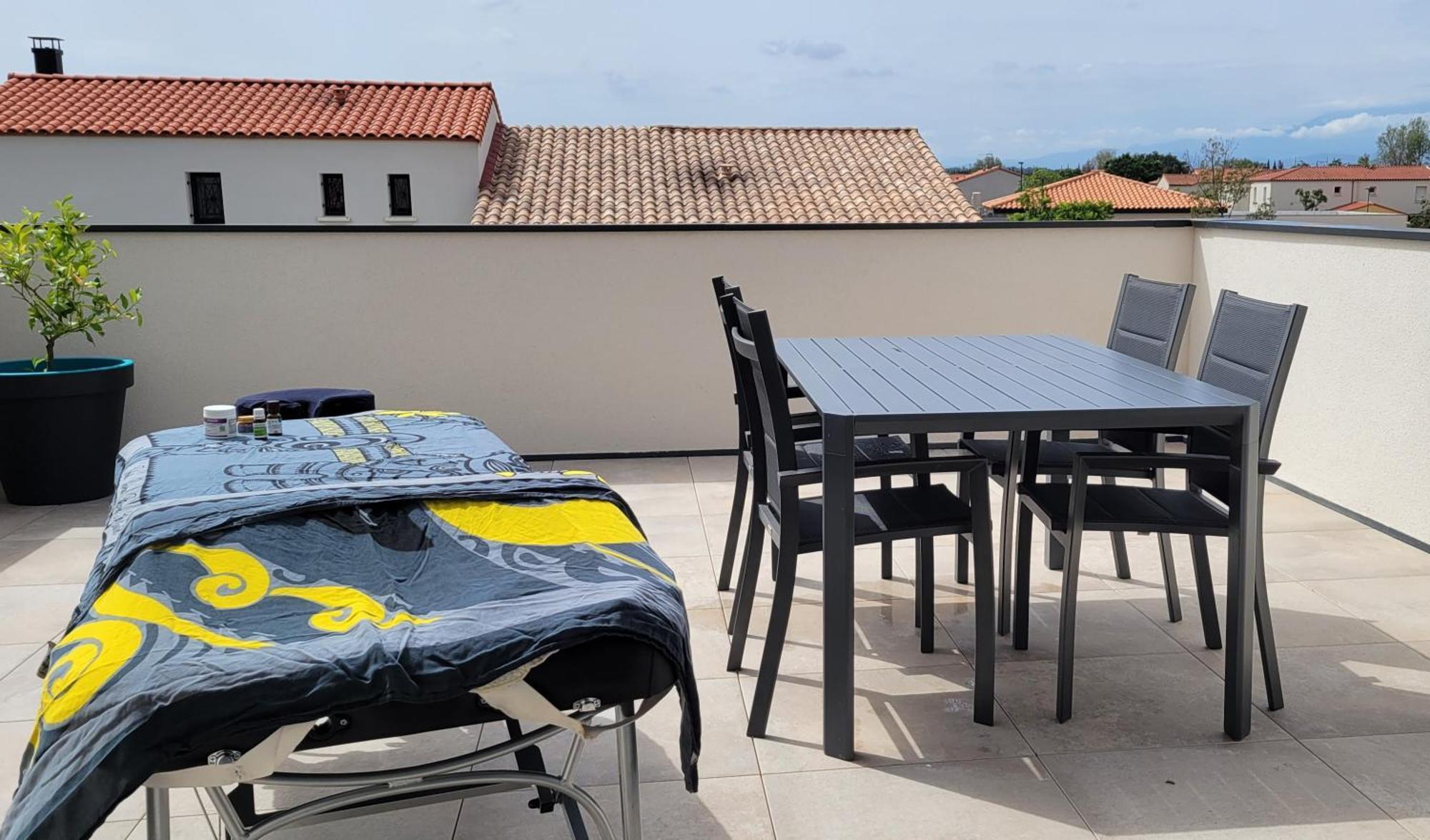 Studio Vue Montagne Rivesaltes Esterno foto